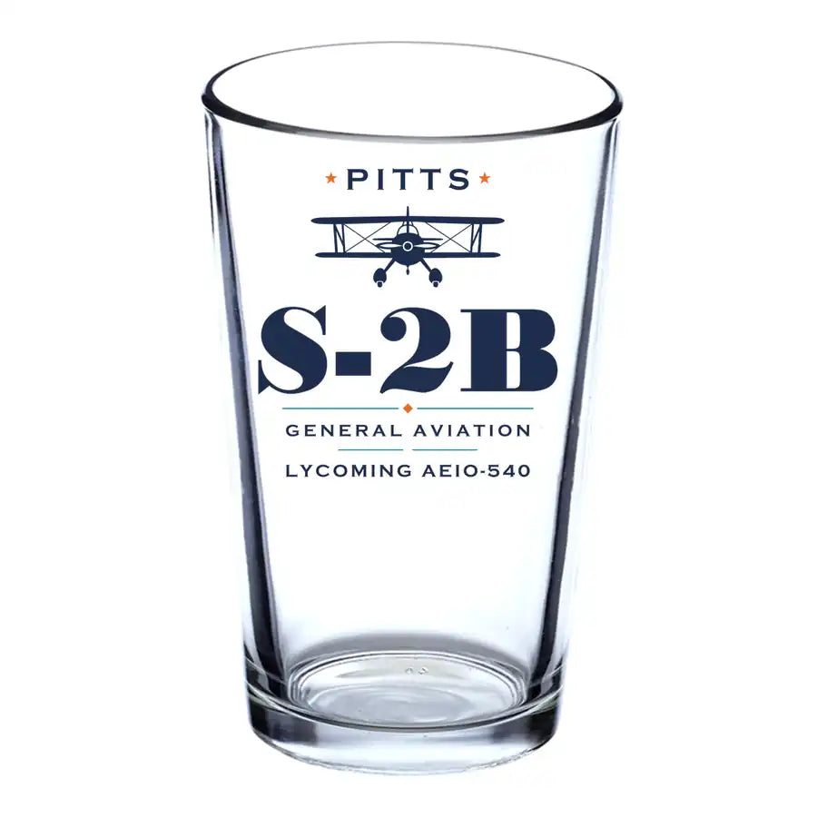Pitts S-2B - Heritage - Beer & Water Glass