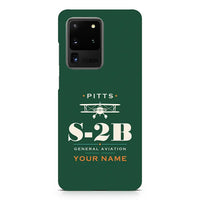 Thumbnail for Pitts S-2B - Heritage + Name - Samsung Case - Dark Green