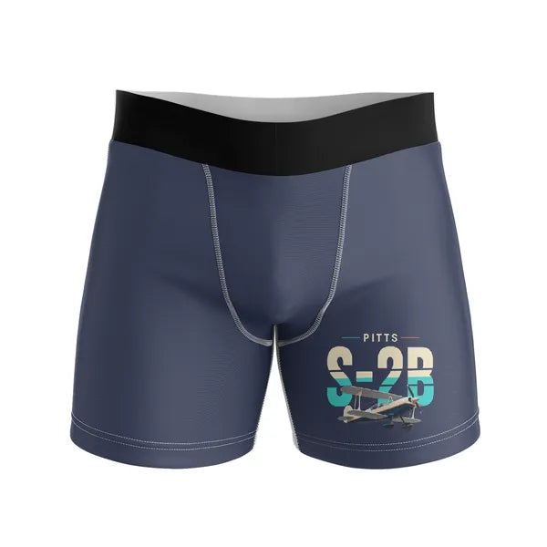 Pitts S-2B - Men Boxers - Original - Navy Blue