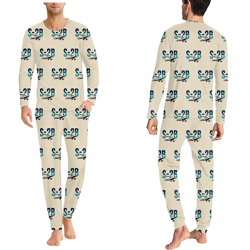 Pitts S-2B - Men Pajamas - Original Pattern - Beige