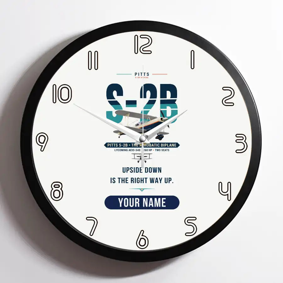 Pitts S-2B - Original + Name - Framed - White