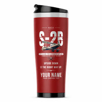 Thumbnail for Pitts S-2B - Original + Name - Stainless Steel (No Holder) - Red