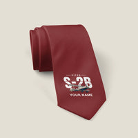 Thumbnail for Pitts S-2B - Original + Name - Tie - Dark Red