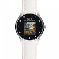 Thumbnail for Pitts S-2B - Poster - Leather Strap - White Leather Strap