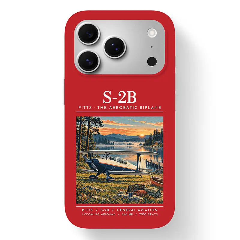 Pitts S-2B - Poster - MagSafe iPhone 17 Pro - Red