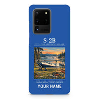 Thumbnail for Pitts S-2B - Poster + Name - Samsung Case - Blue