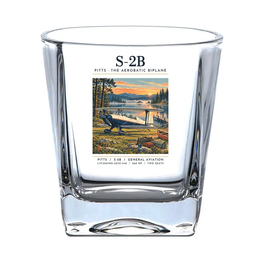 Pitts S-2B - Poster - Whiskey Glass
