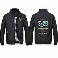 Thumbnail for Pitts S-2B Stylish Jackets - Stand Collar - Original - Black