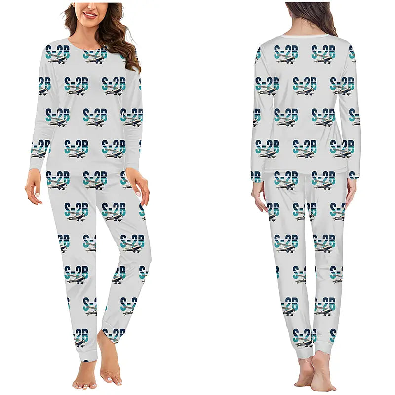 Pitts S-2B - Women Pajamas - Original Pattern - Light Gray