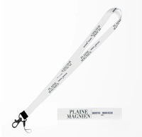 Thumbnail for Plaine Magnien City Series lanyard - white