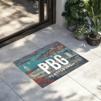 Plattsburgh International Airport (PBG) door mat