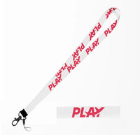 Thumbnail for Play Airlines lanyard - white