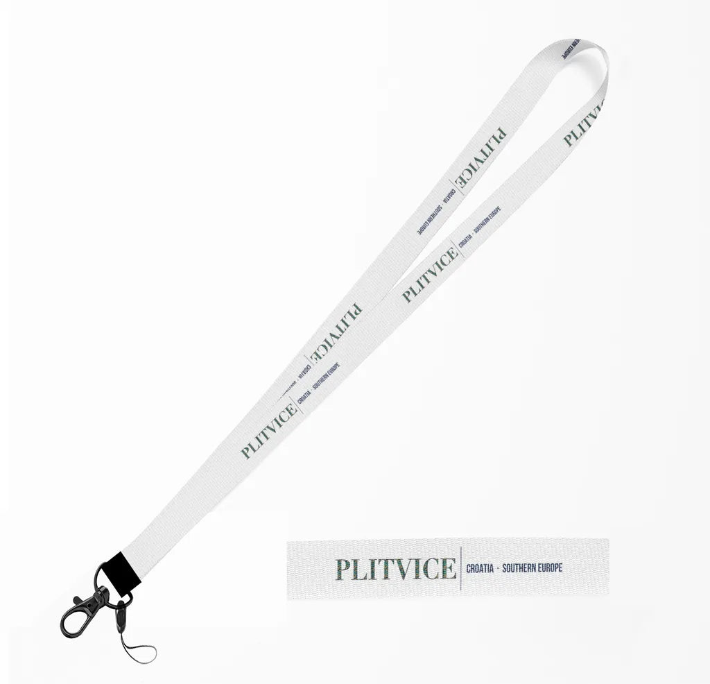 Plitvice City Series lanyard - white