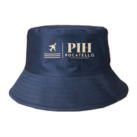 Thumbnail for Pocatello Regional Airport (PIH) summer hat - dark blue
