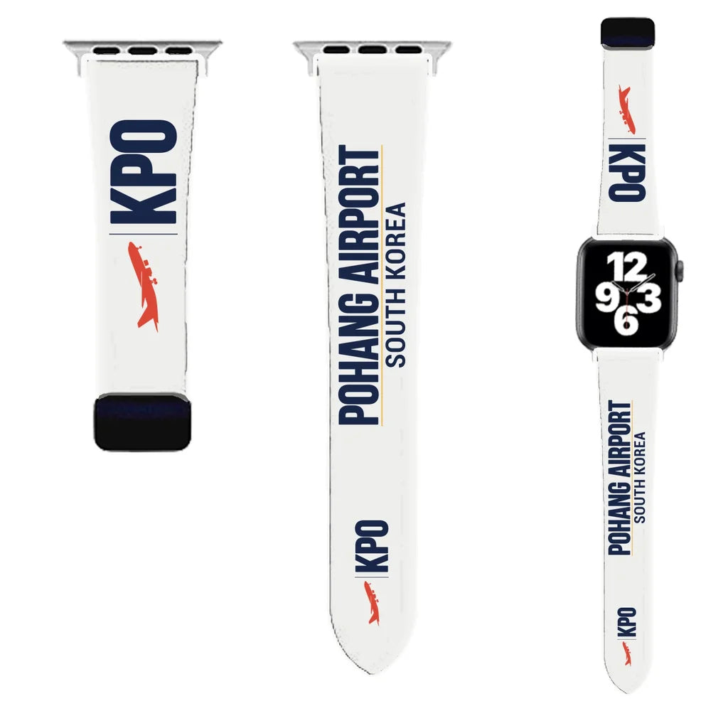WBV6 | Pohang Airport KPO | White (Magnetic Band)