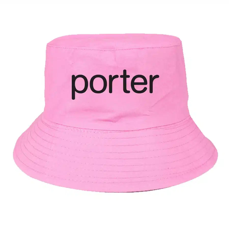 Porter Airlines summer hat - light pink