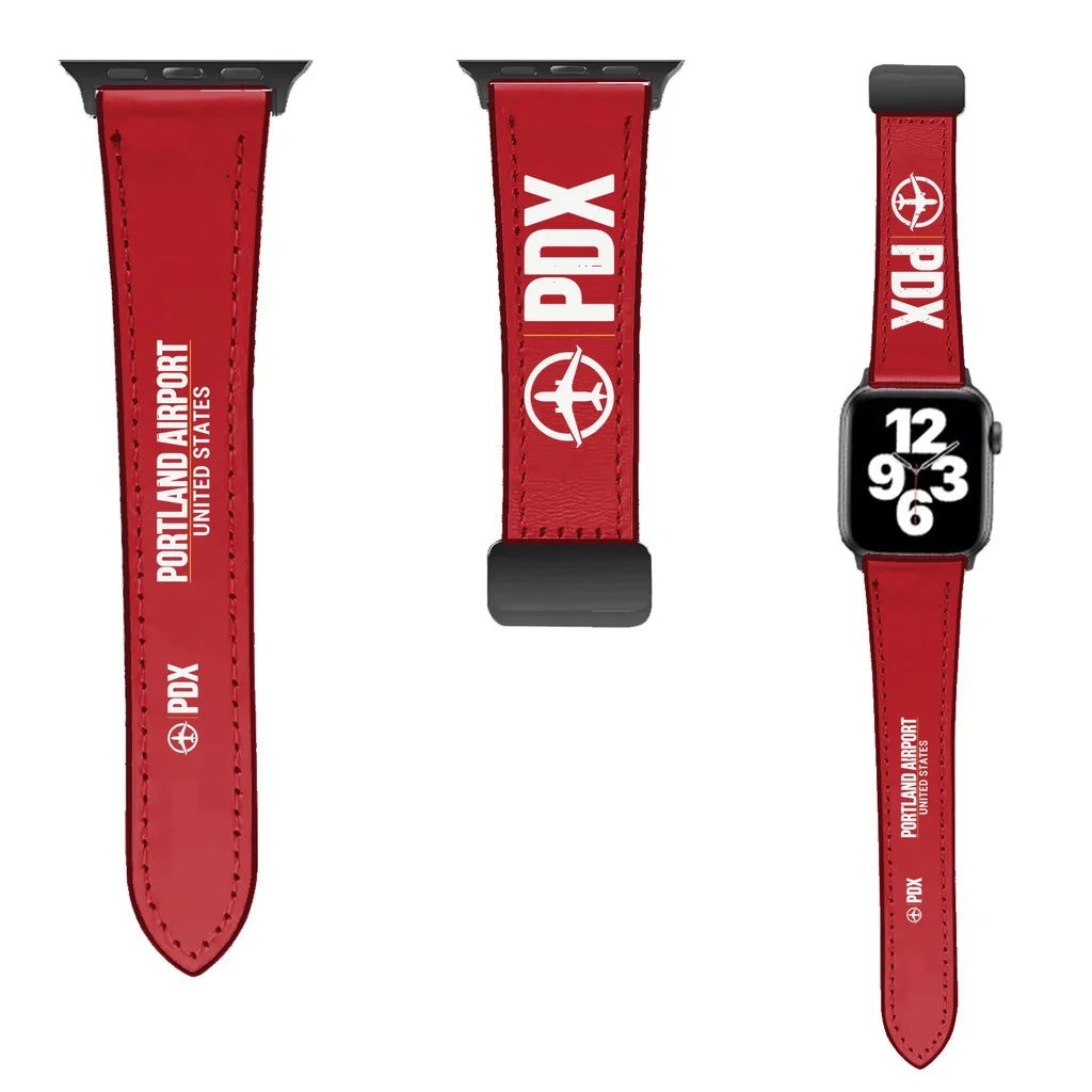 WBV6 | Portland International Airport PDX | Leather - Red
