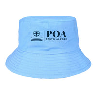 Thumbnail for Porto Alegre - Salgado Filho International Airport (POA) summer hat - light blue