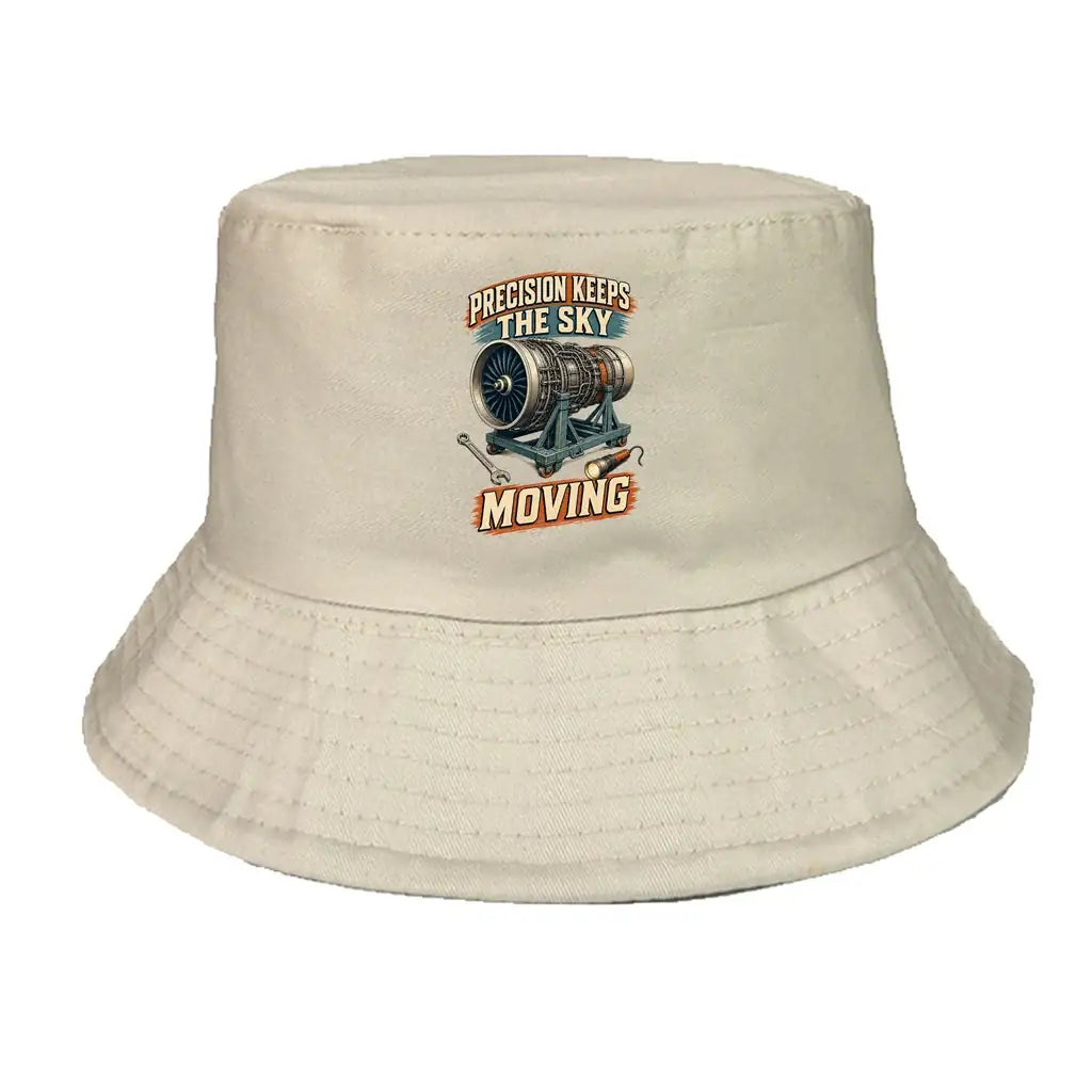 Precision Keeps The Sky Moving summer hat - khaki