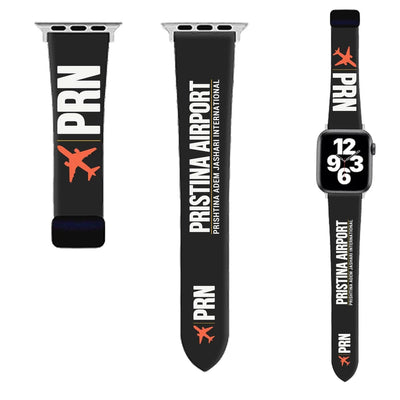WBV6 | Prishtina International Airport Adem Jashari PRN | Black (Magnetic Band)