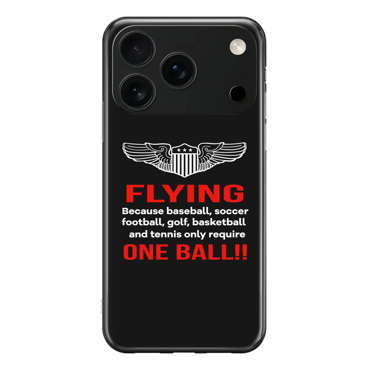 Flying One Ball Designed iPhone Cases