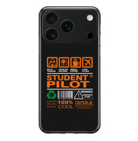Thumbnail for Student Pilot Label Designed iPhone Cases