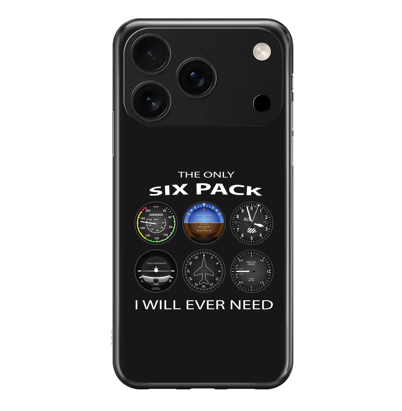 The Only Six Pack I Will Ever Need Designed iPhone Cases