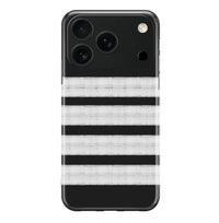 Thumbnail for Silver Pilot Epaulette Designed (Customizable) iPhone Cases