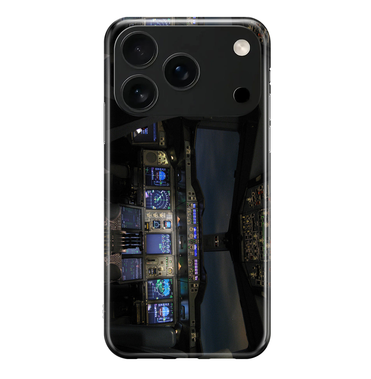 Airbus A380 Cockpit Printed iPhone Cases