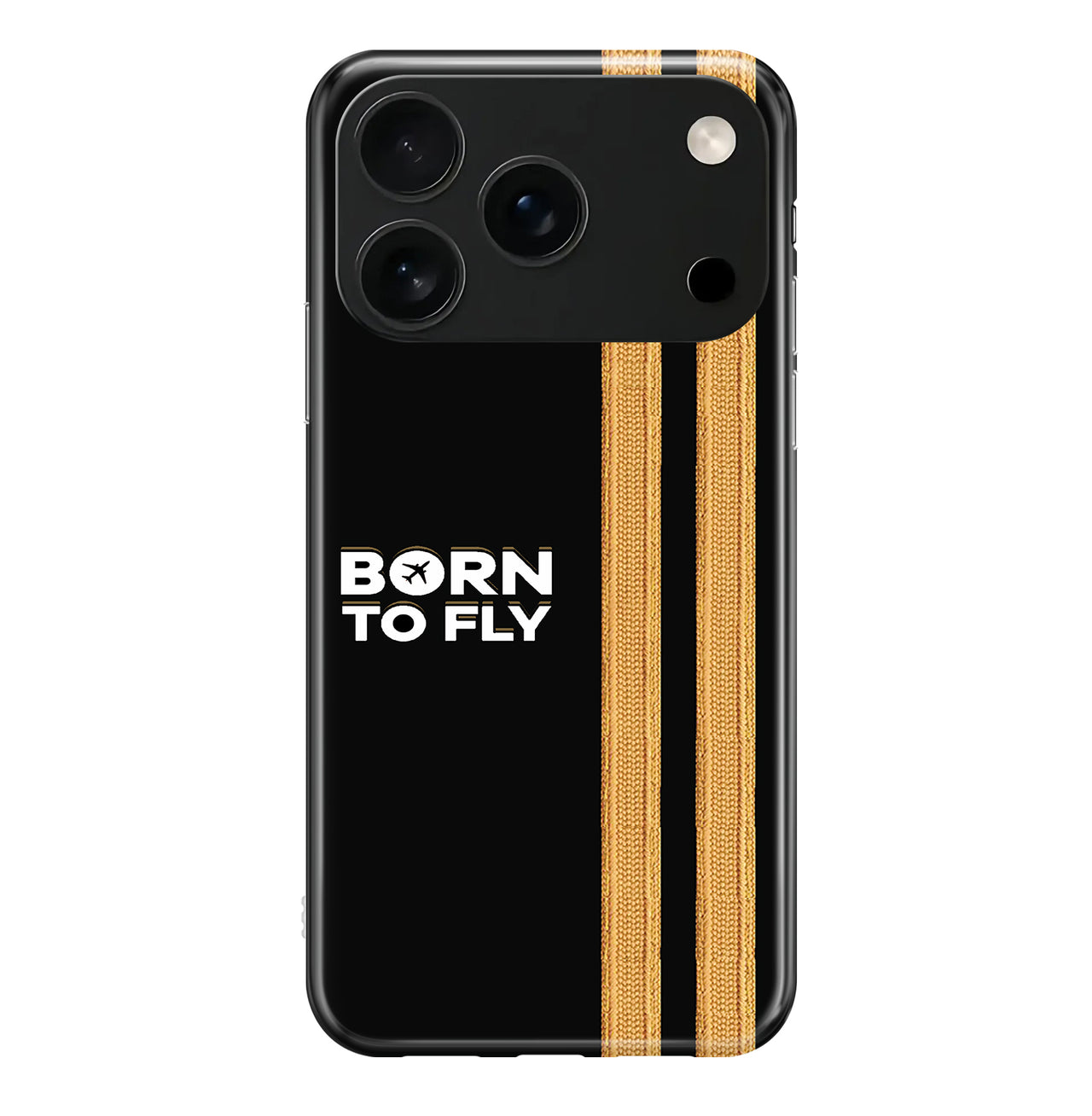 Born To Fly & Pilot Epaulettes Designed iPhone Cases