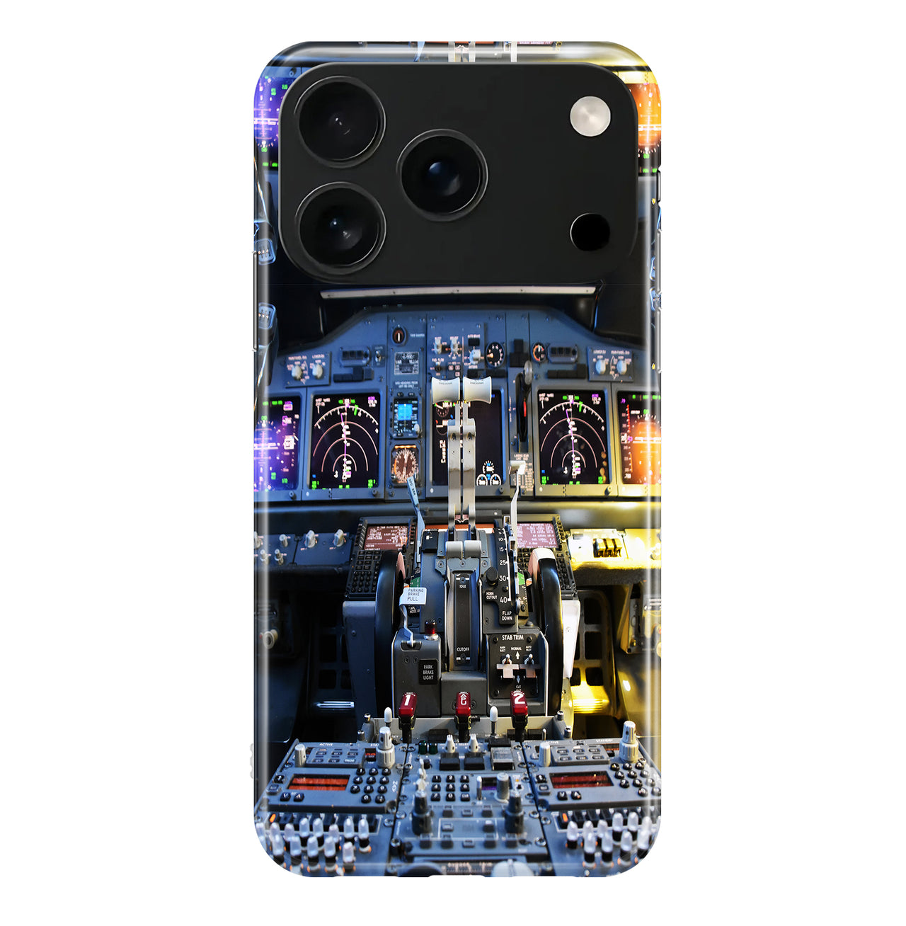 Boeing 737 Cockpit Printed iPhone Cases