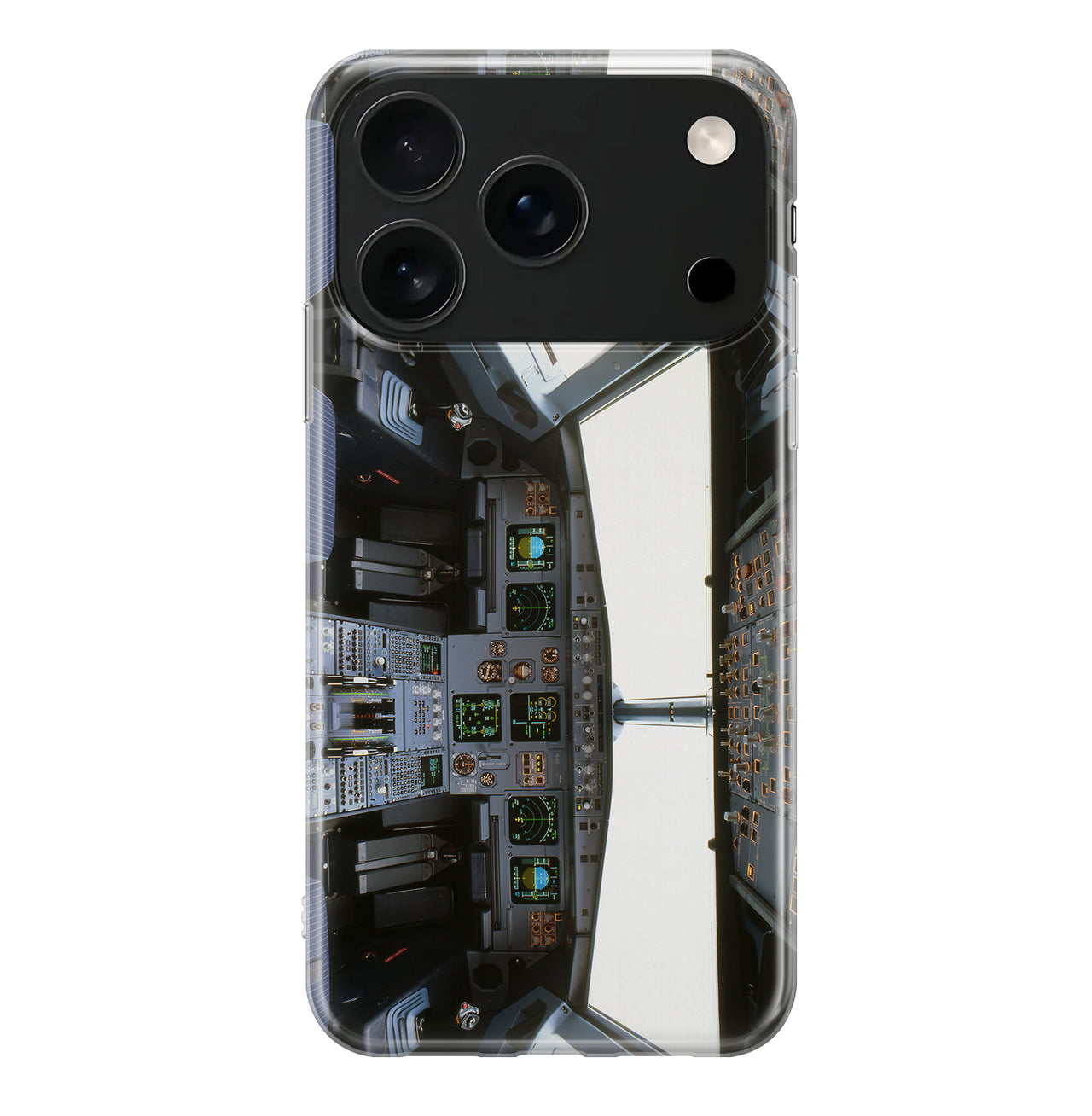 Airbus A320 Cockpit Wide Printed iPhone Cases
