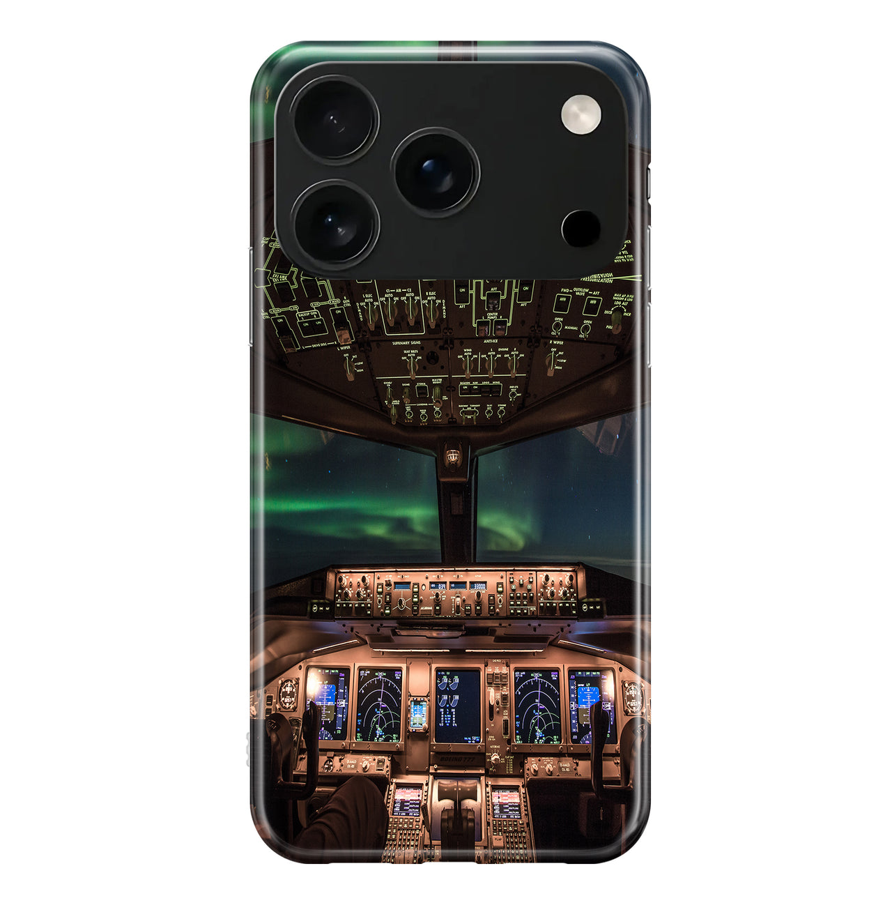 Boeing 777 Cockpit Printed iPhone Cases