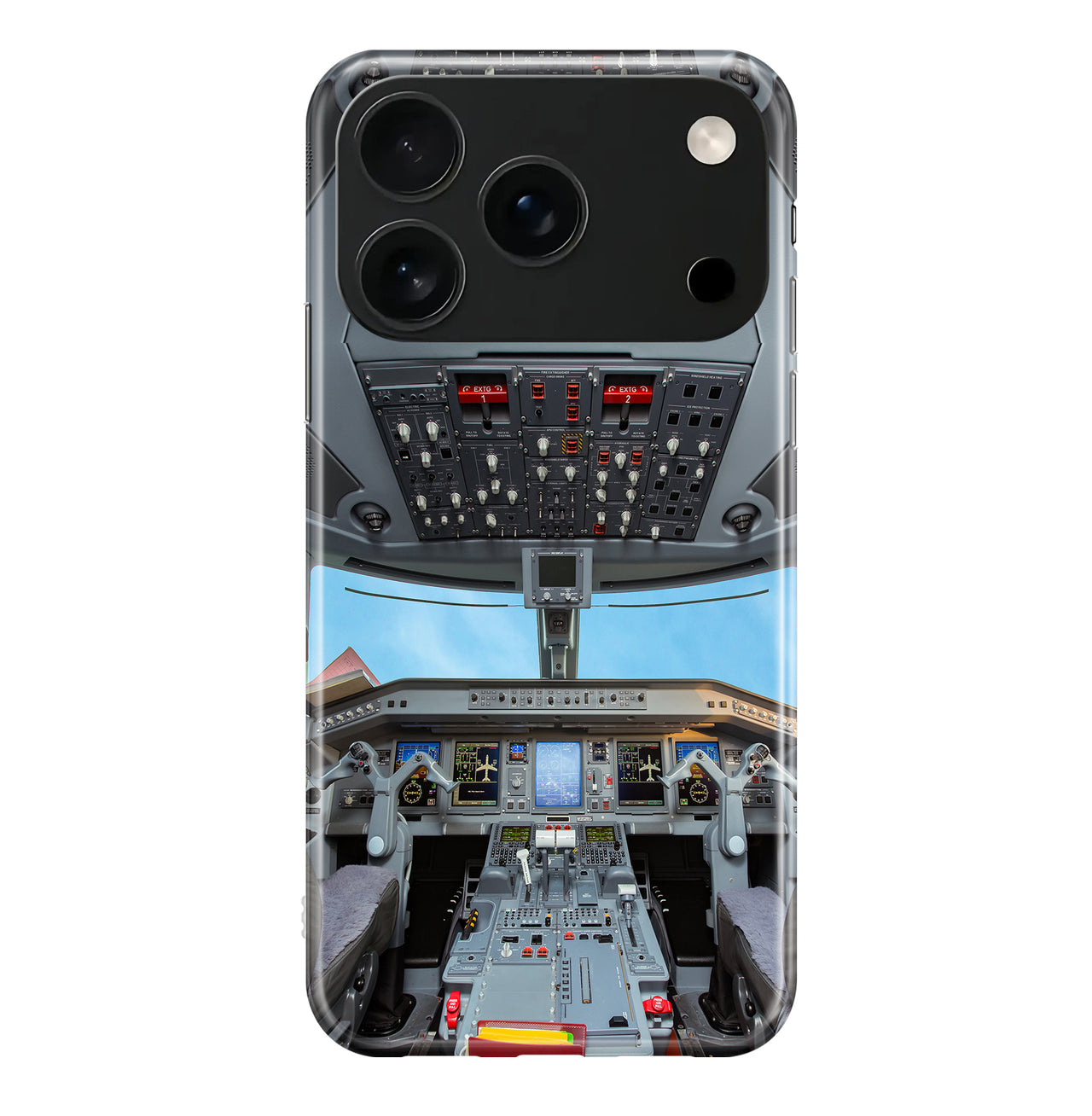 Embraer E190 Cockpit Printed iPhone Cases