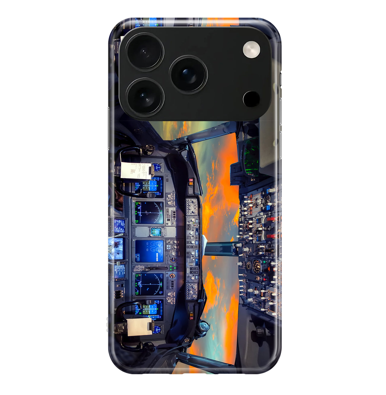 Amazing Boeing 737 Cockpit Printed iPhone Cases