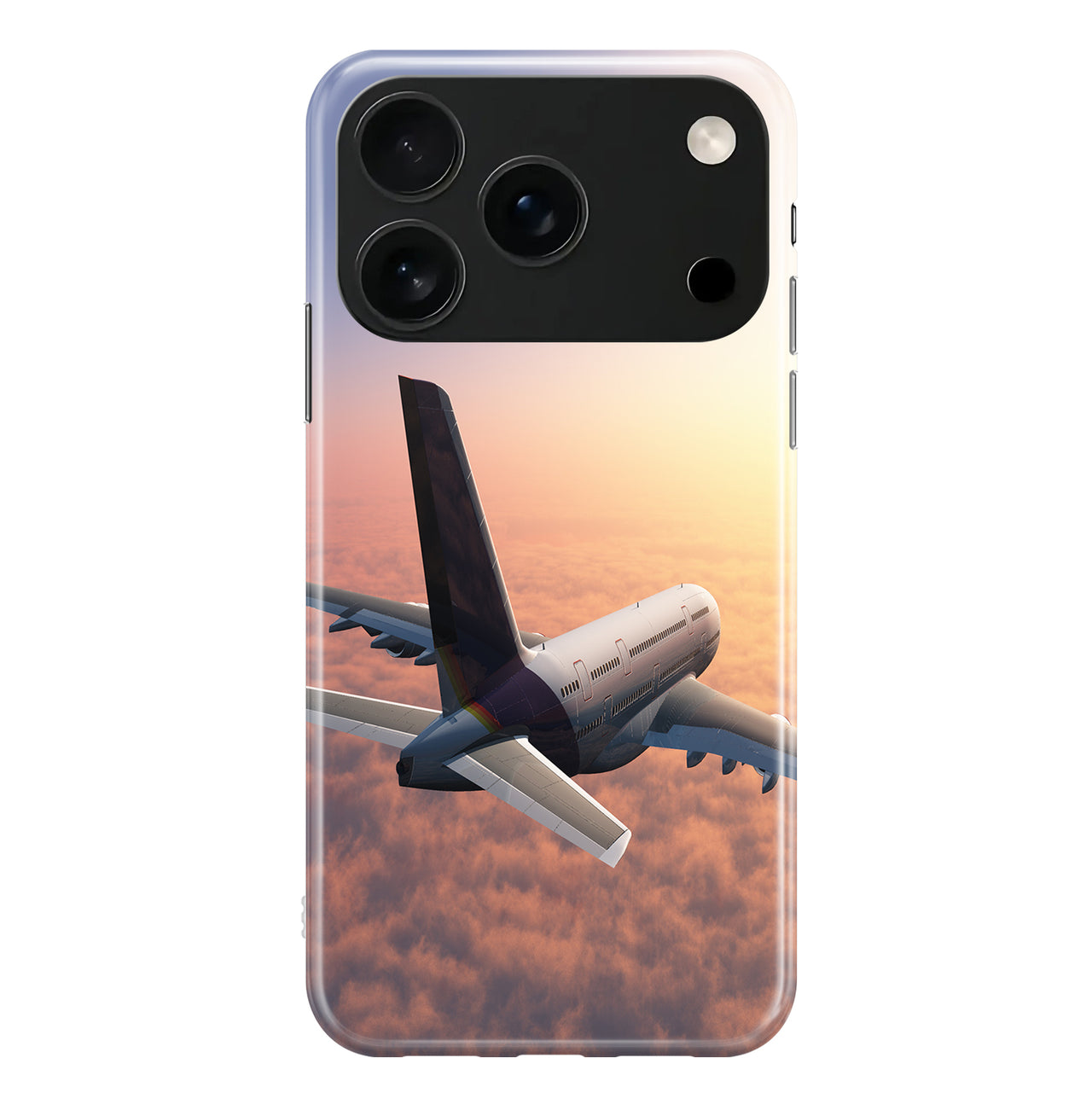 Super Cruising Airbus A380 over Clouds Designed iPhone Cases