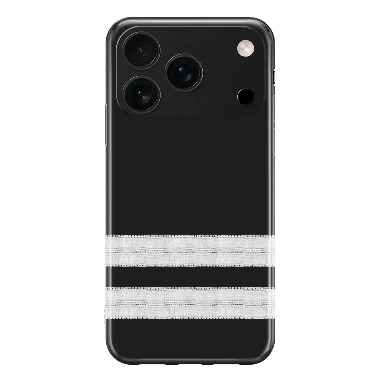 Silver Pilot Epaulette Designed (Customizable) iPhone Cases