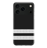Thumbnail for Silver Pilot Epaulette Designed (Customizable) iPhone Cases