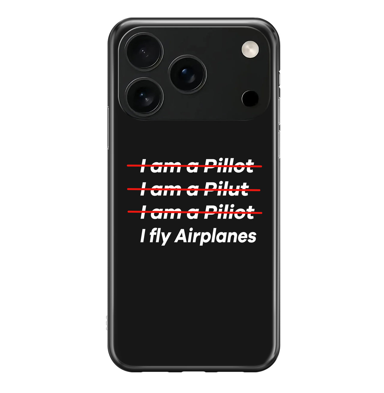 I Fly Airplanes Designed iPhone Cases