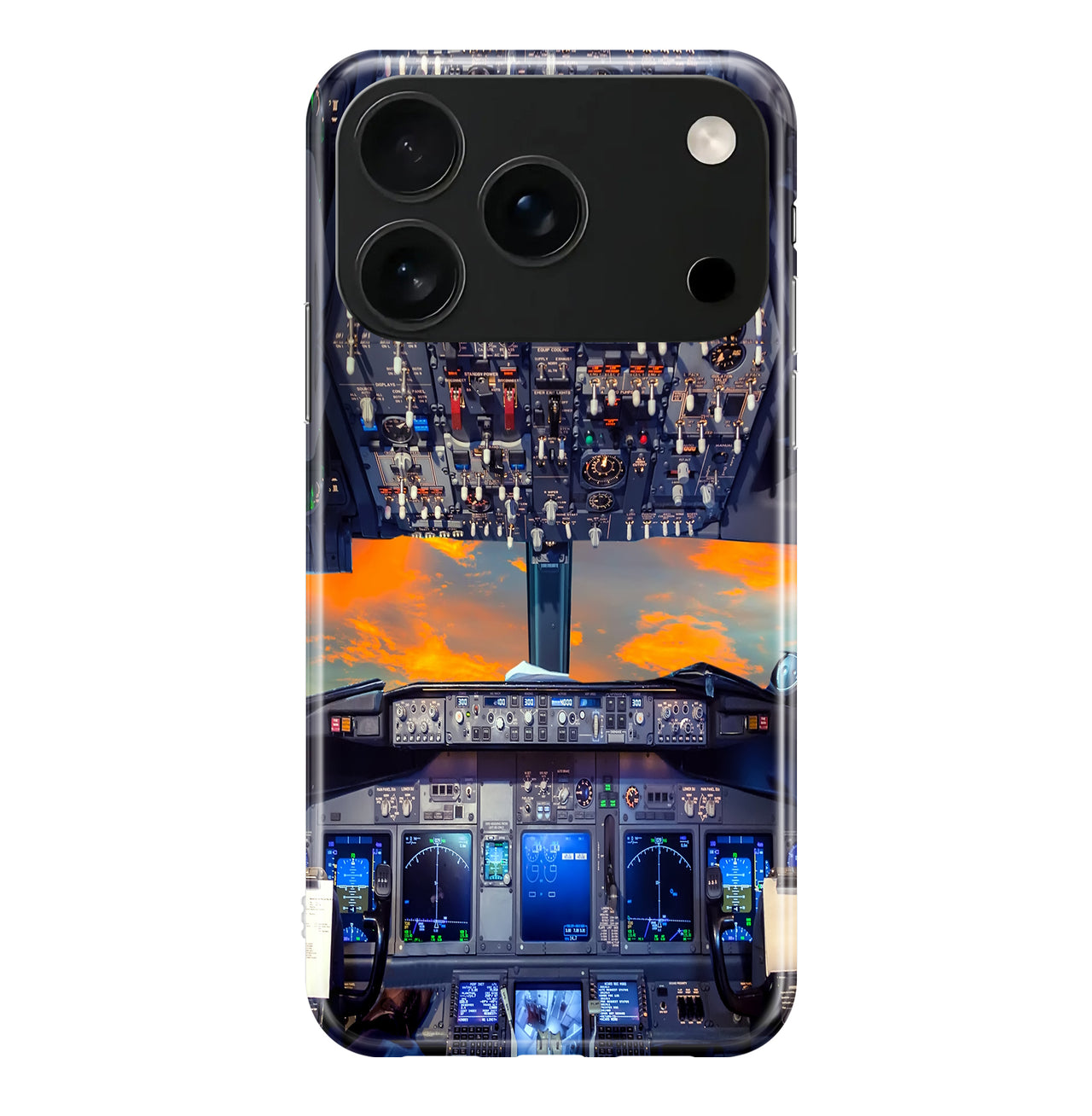 Amazing Boeing 737 Cockpit Printed iPhone Cases