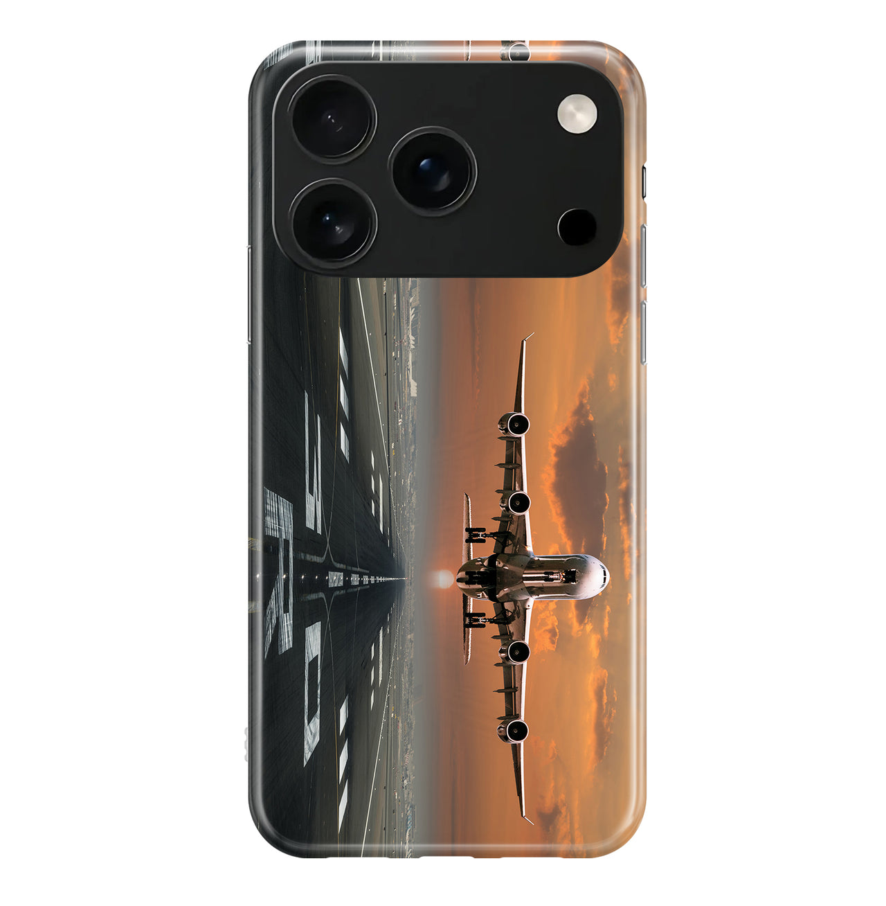 Aircraft Departing from RW30 Printed iPhone Cases