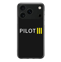Thumbnail for Pilot & Stripes (3 Lines) Designed iPhone Cases