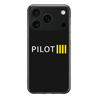 Thumbnail for Pilot & Stripes (4 Lines) Designed iPhone Cases