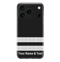 Thumbnail for Silver Pilot Epaulette Designed (Customizable) iPhone Cases