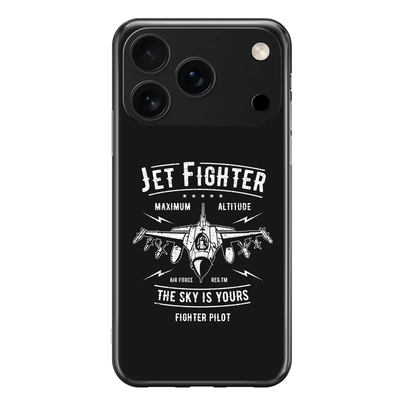 Jet Fighter - The Sky is Yours Designed iPhone Cases