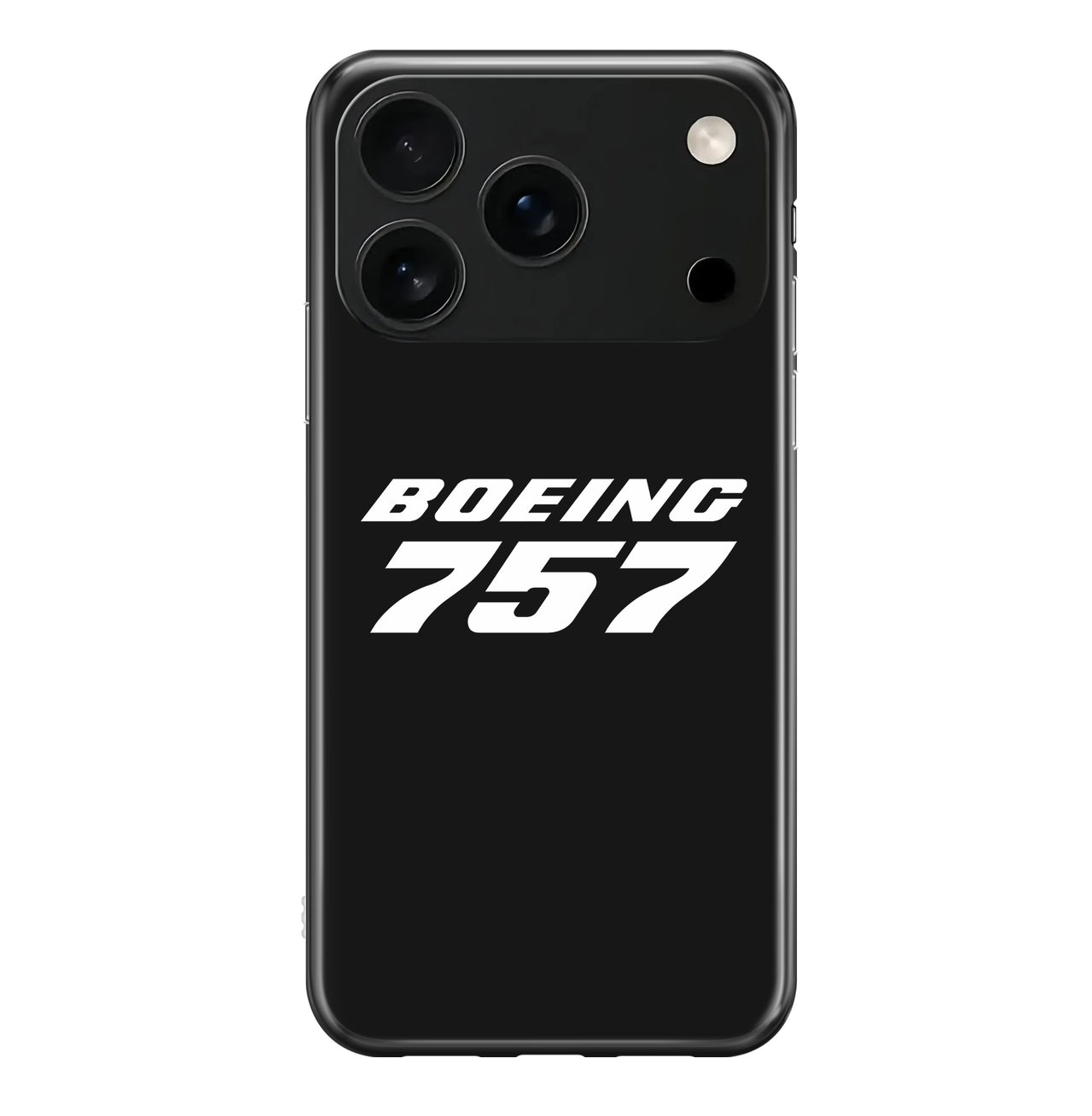 Boeing 757 & Text Designed iPhone Cases