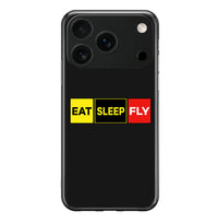 Thumbnail for Eat Sleep Fly (Colourful) Designed iPhone Cases