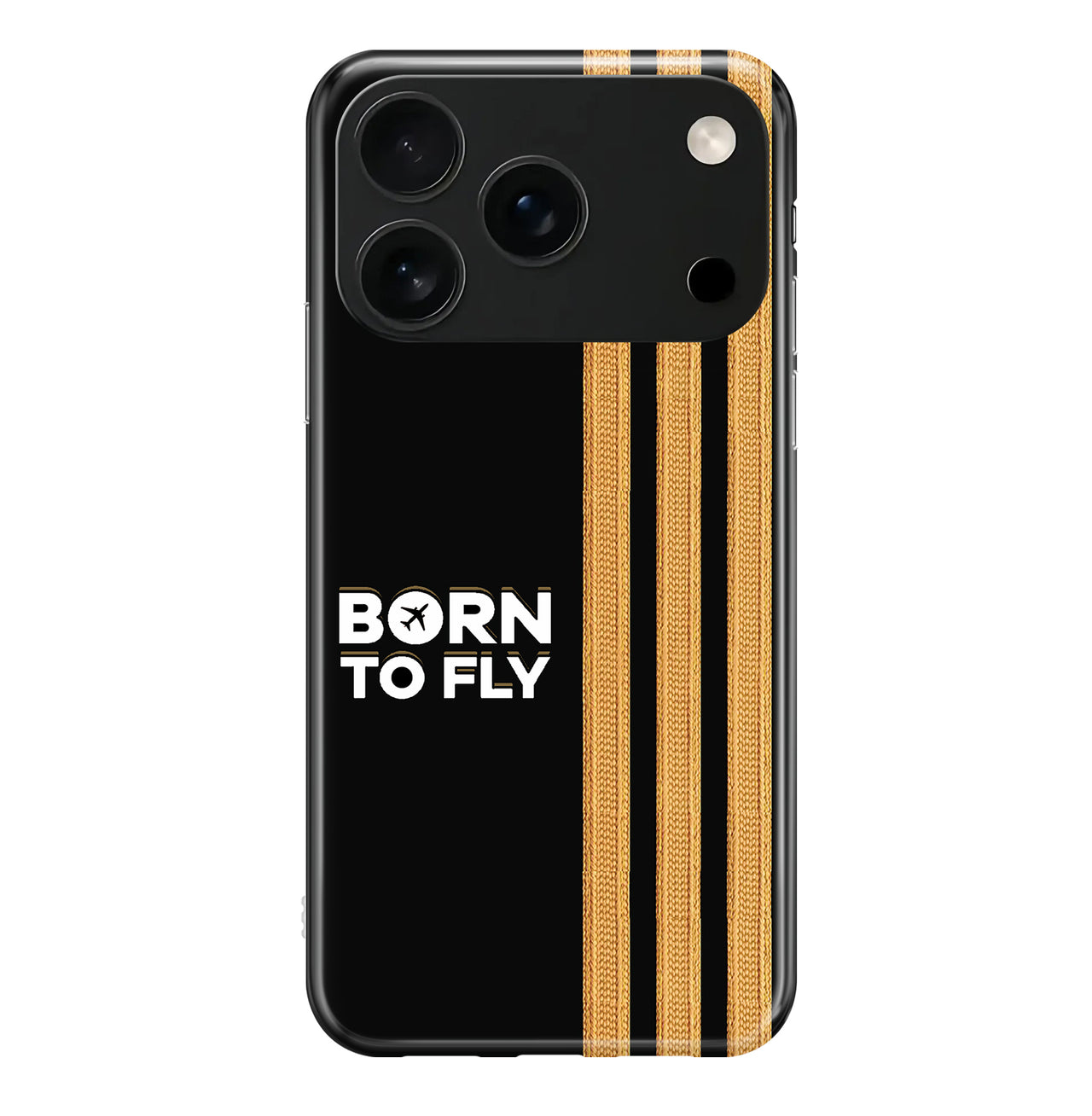 Born To Fly & Pilot Epaulettes Designed iPhone Cases
