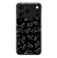 Thumbnail for Paper Airplane & Fly-Black Designed iPhone Cases
