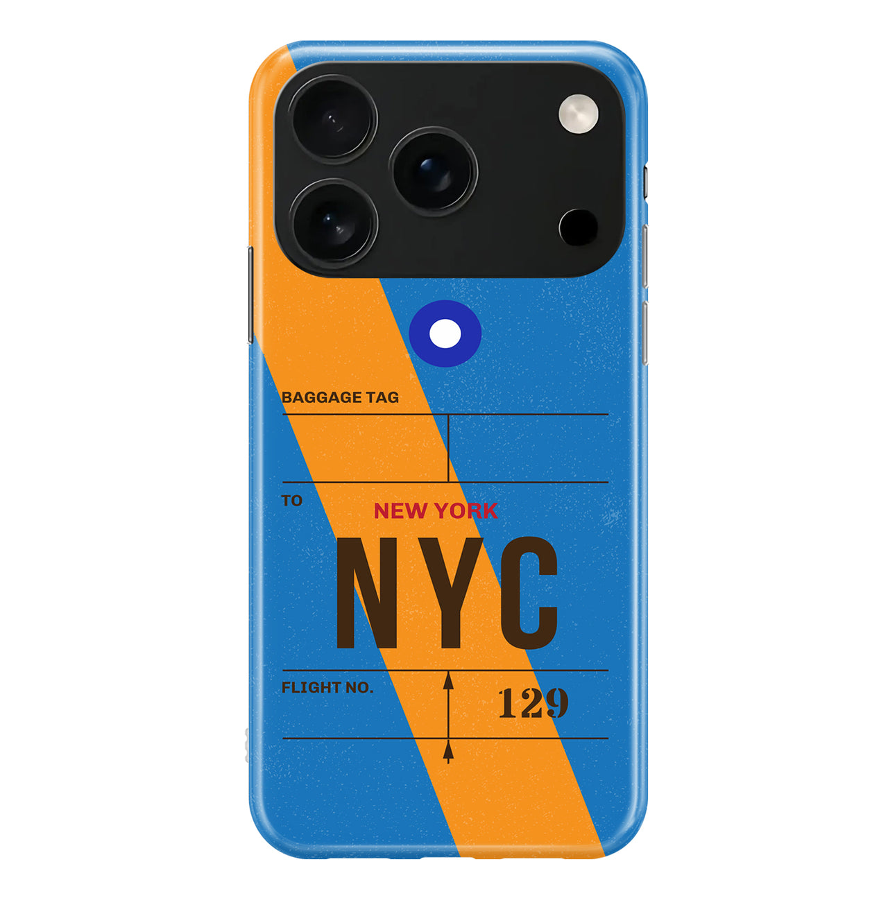 NYC - New York Luggage Tag Designed iPhone Cases